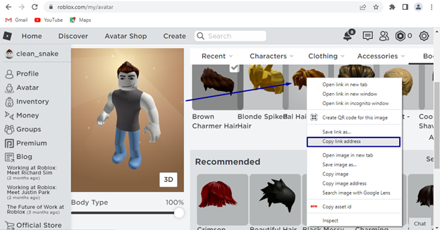How to add more than one hair on roblox mobile